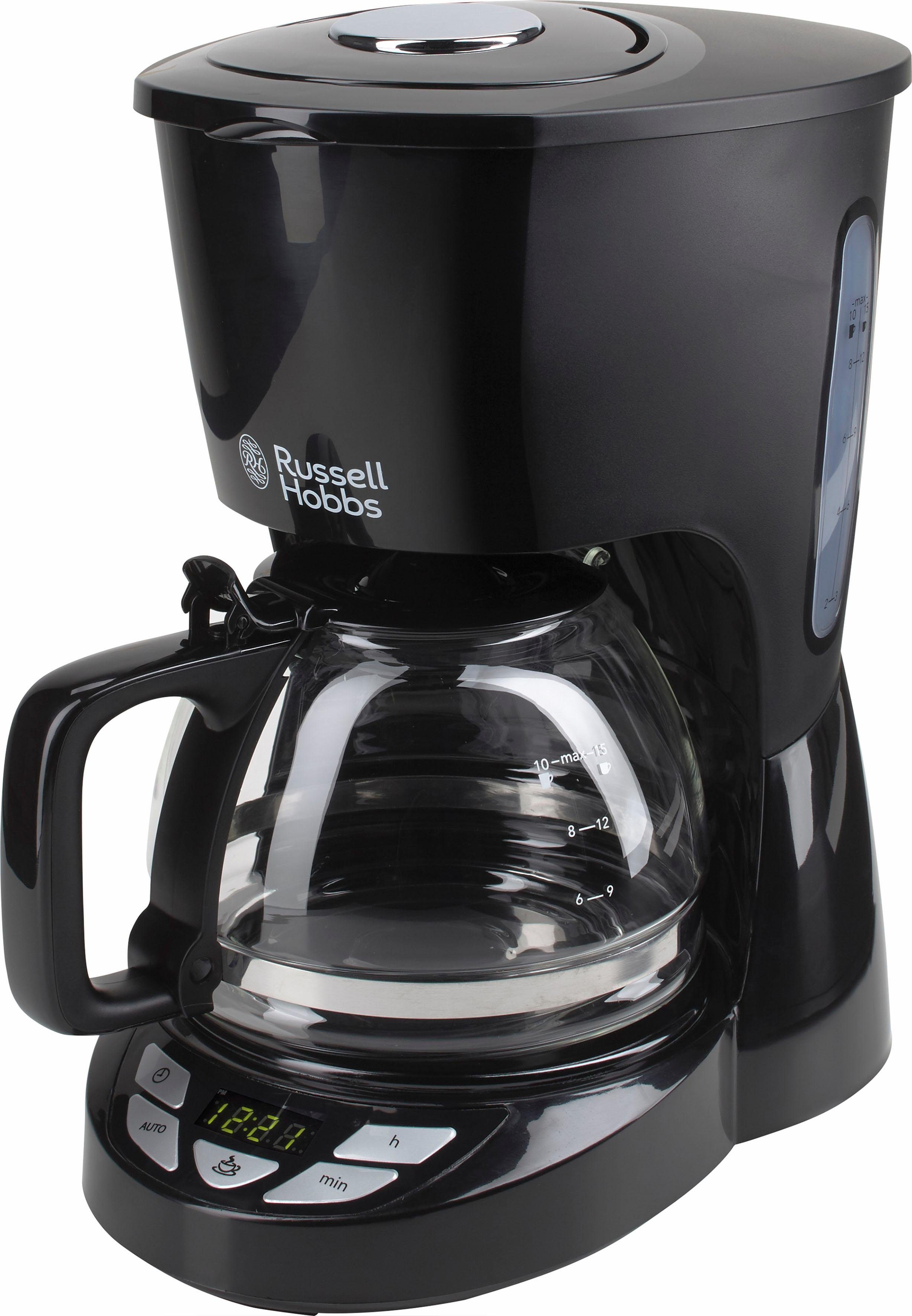 Detailaufnahme des Brausekopfes der Russell Hobbs Filterkaffeemaschine für gleichmäßige Wasserdosierung