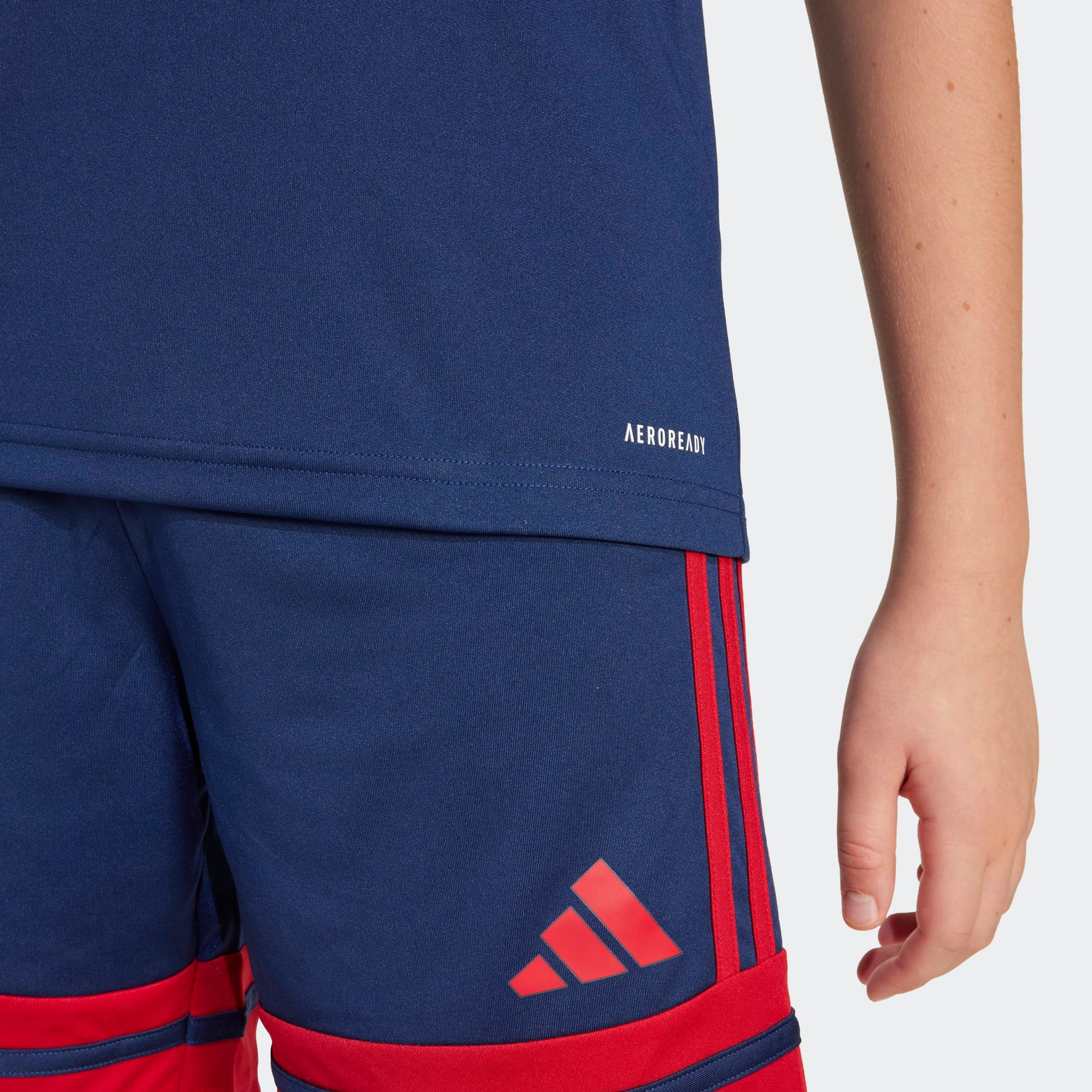 adidas Performance Fußballtrikot SQUADRA 25 KIDS TRIKOT für Kinder, mit AEROREADY-Technologie, aus Polyester, Kurzarmdesign
