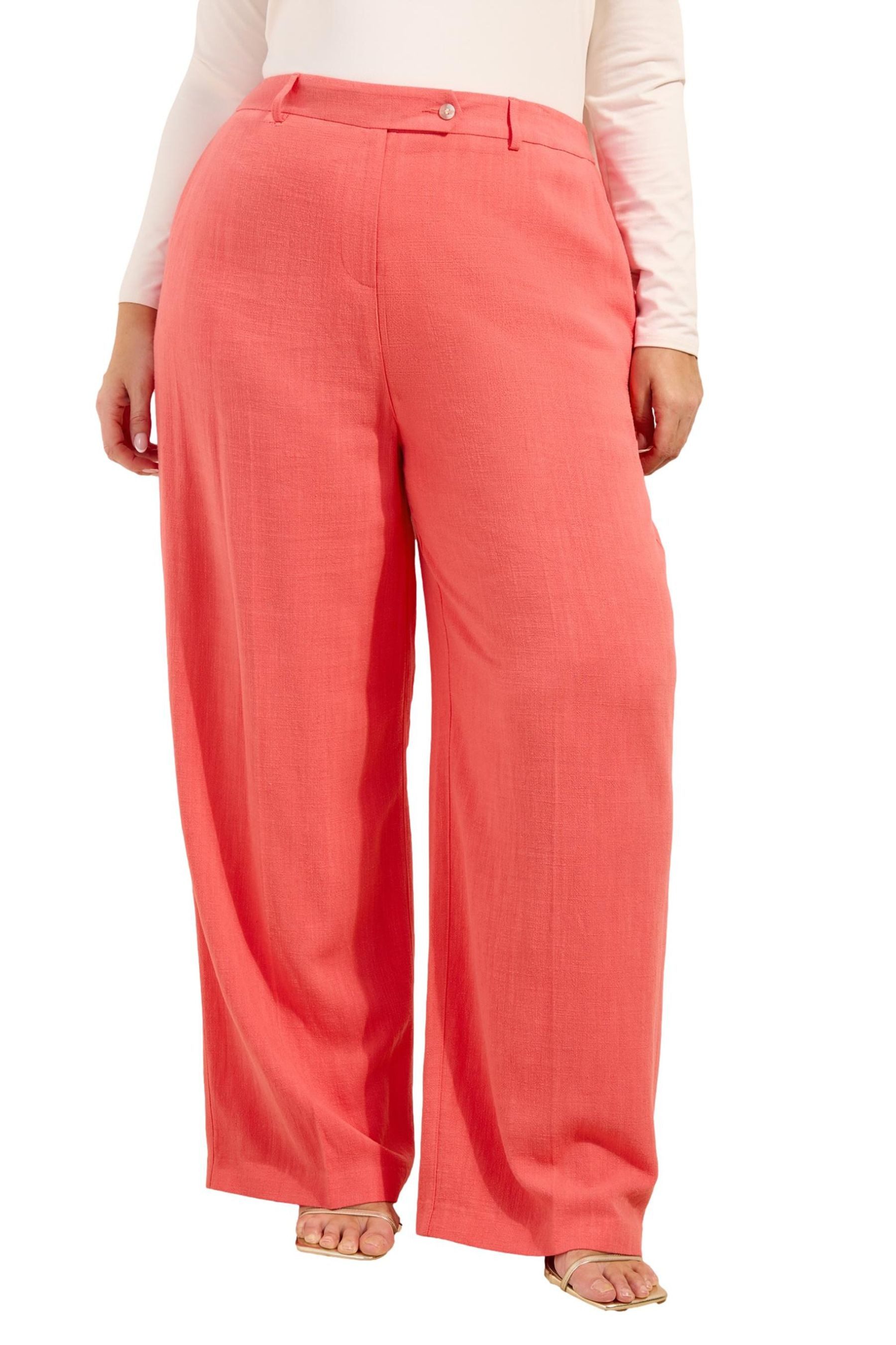Friends Like These Palazzohose Friends Like These Hose mit weitem Bein, Curve (1-tlg)