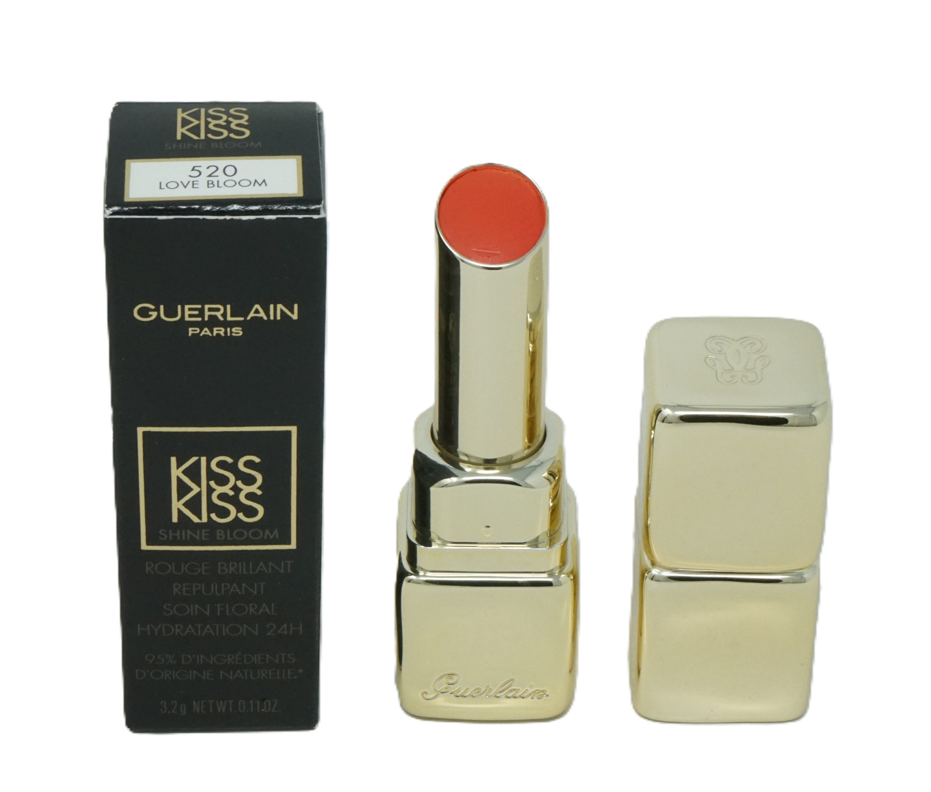 Lippenstift Guerlain Kiss Kiss Shine Bloom Lippenstift 520 Love Bloom 3,2g