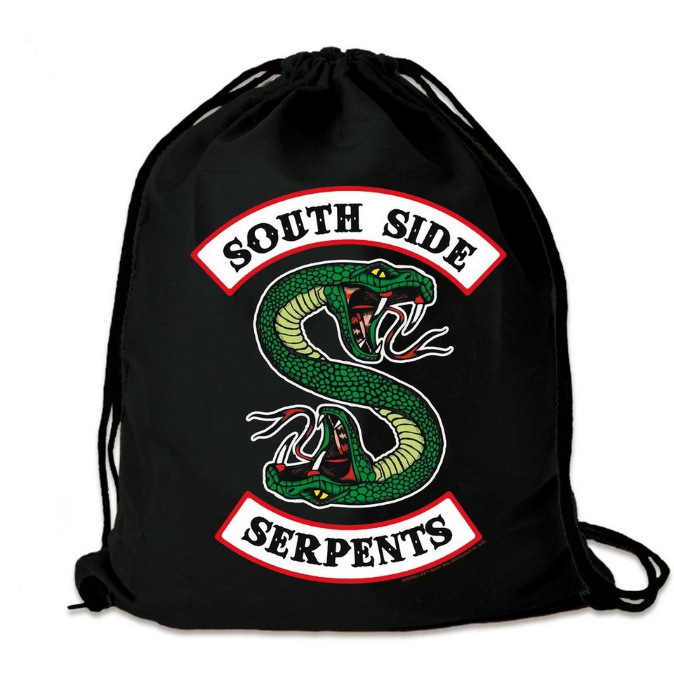 LOGOSHIRT Kulturbeutel Riverdale - South Side Serpents, mit Schlangenprint