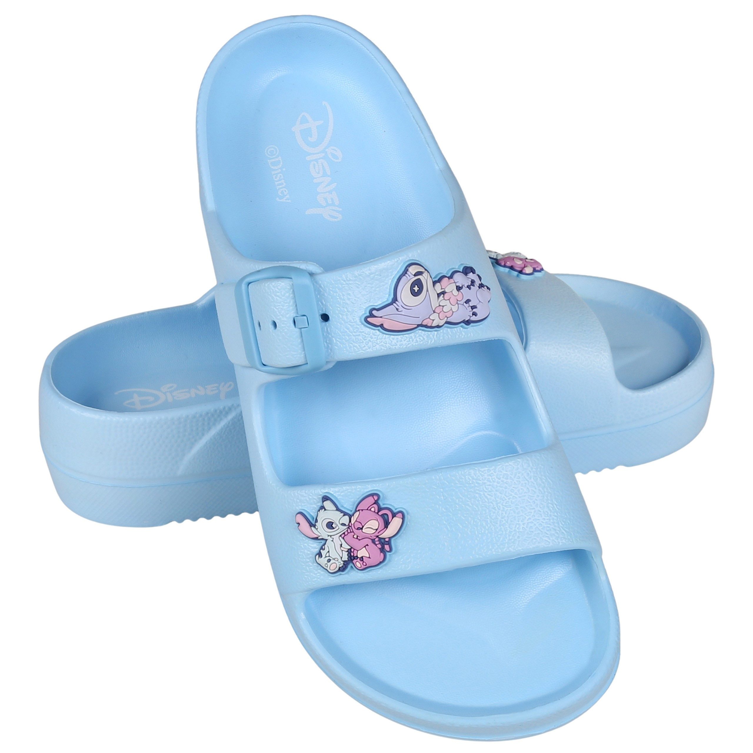 Stitch Stitch Damen Schaumstoff-Badelatschen, dicke Sohle 40 EU / 7 UK Badeschuh