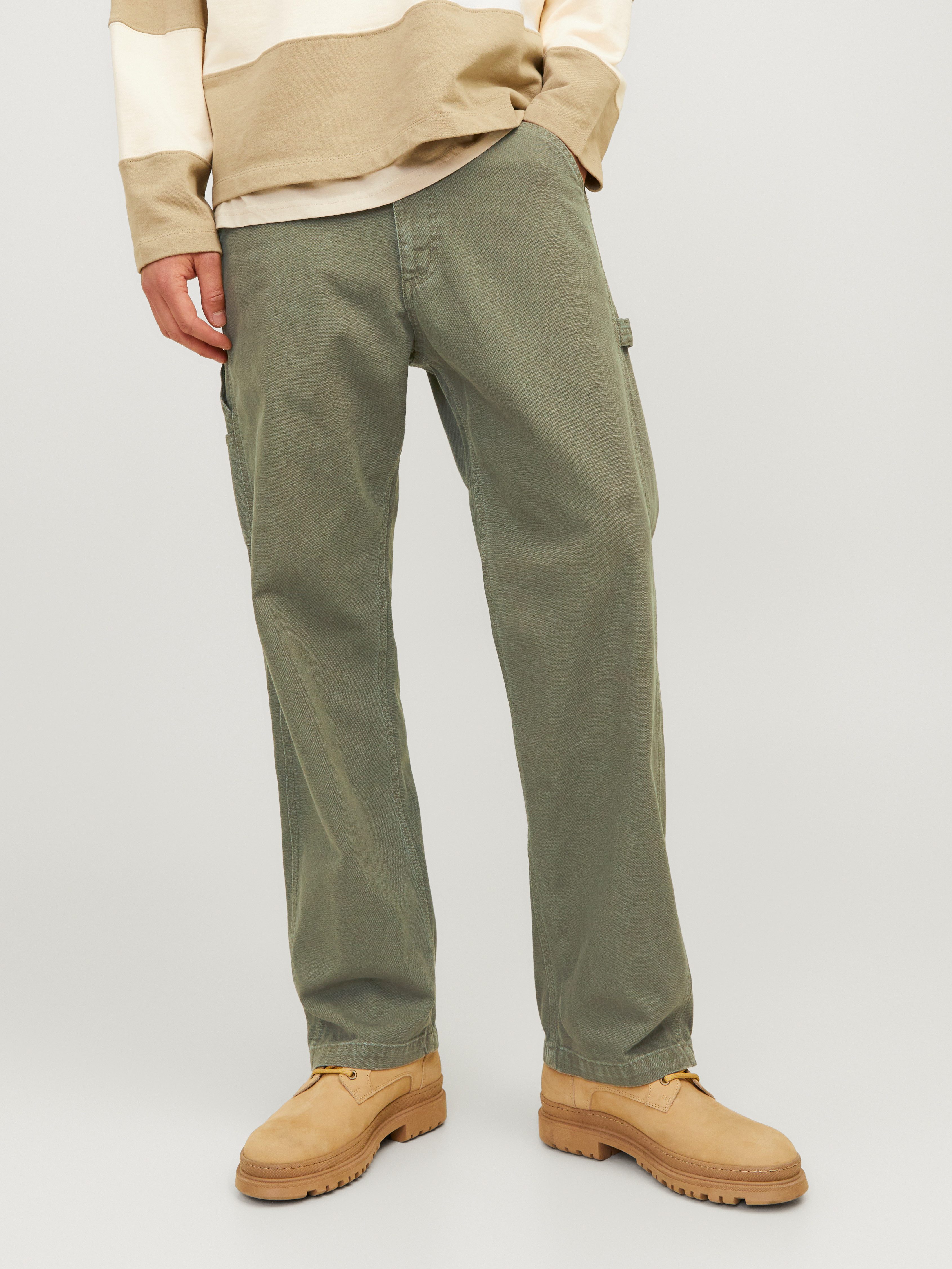 Jack & Jones Cargohose JPSTEDDIE CARPENTER PANTS NOOS