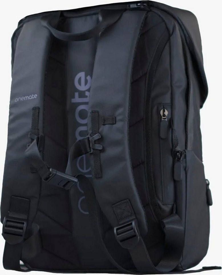 onemate Daypack Clarity, schwarz, mit Laptopfach; aus recycelten PET- Flaschen, Rucksack »Clarity, schwarz« Laptopfach; aus recycelten PET- Flaschen