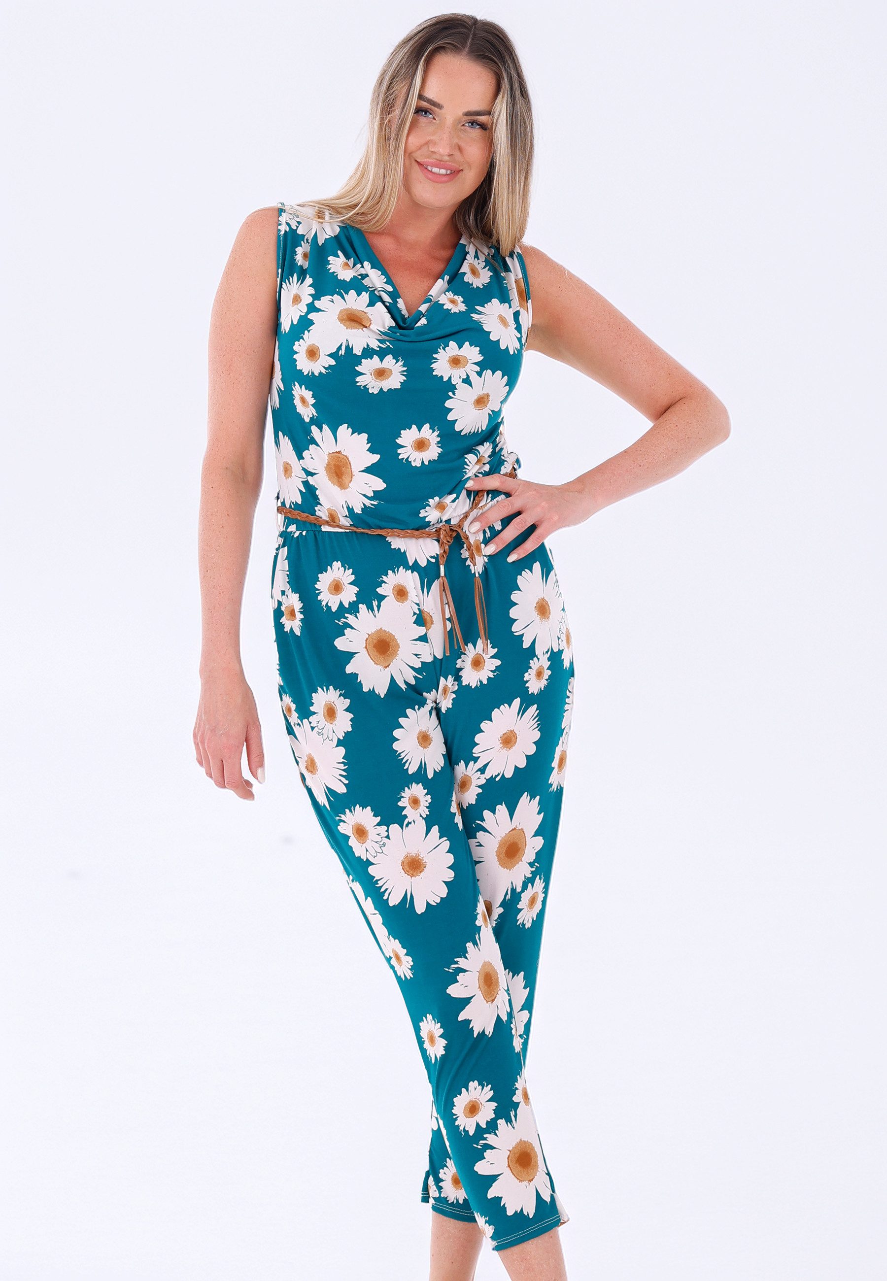 YC Fashion & Style Jumpsuit gemusterter günstig online kaufen