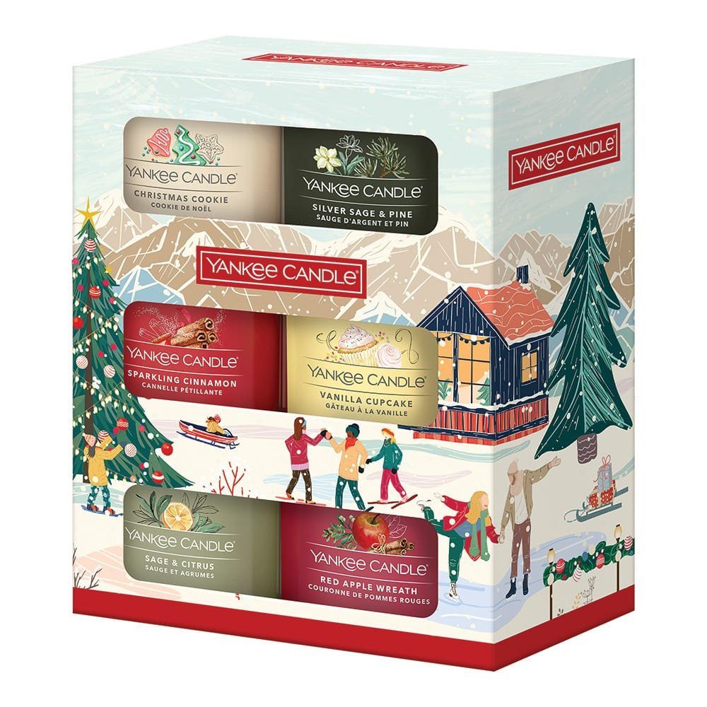 Yankee Candle Duftkerze Yankee Candle Weihnachten 6er Geschenkset Christmas günstig online kaufen