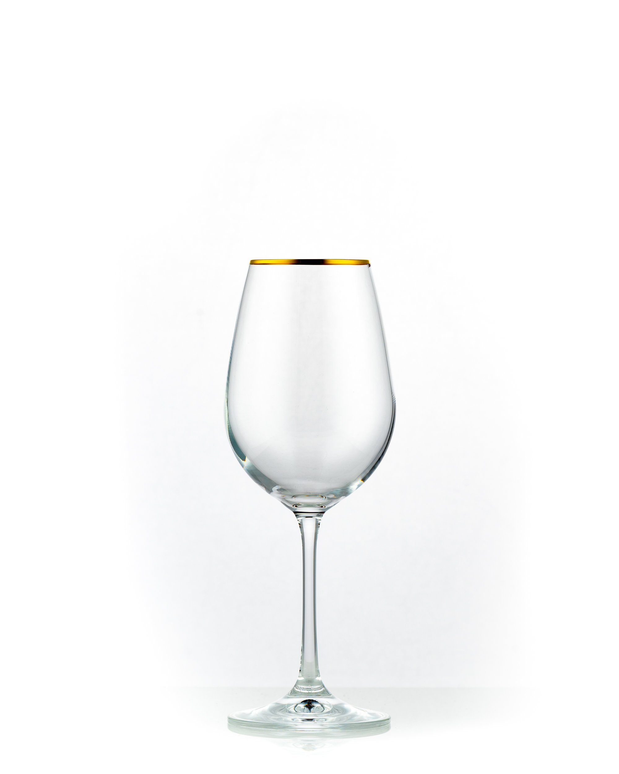 Weißweinglas Viola Gold Weißweingläser 350 ml 6er Set