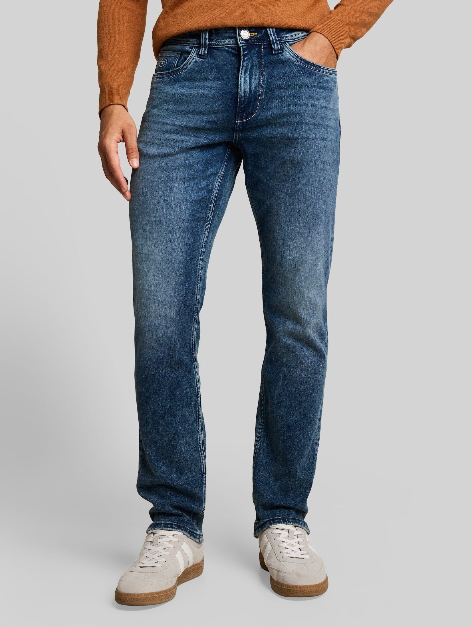 TOM TAILOR Slim-fit-Jeans Jeanshosen TTJOSH REGULAR SLIM Jeans mit Stretch