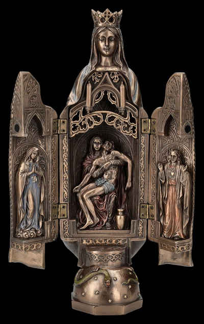 Figuren Shop GmbH Dekoobjekt Triptychon Flügelaltar - Pieta groß - Veronese - Marienstatue Altar