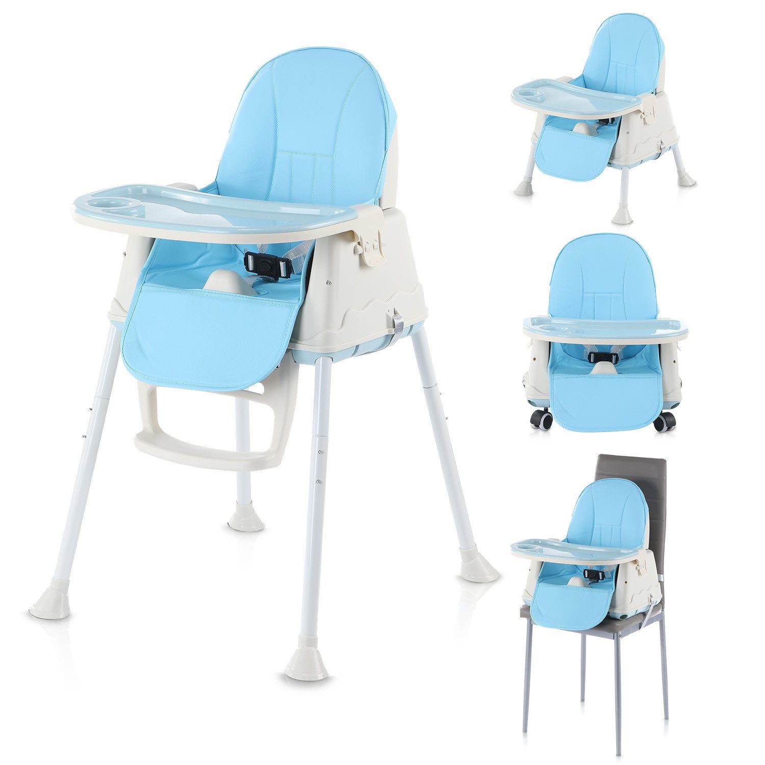 oyajia Kinderstuhl 2-in-1 Baby Kinderstuhl, kinderstuhl günstig online kaufen
