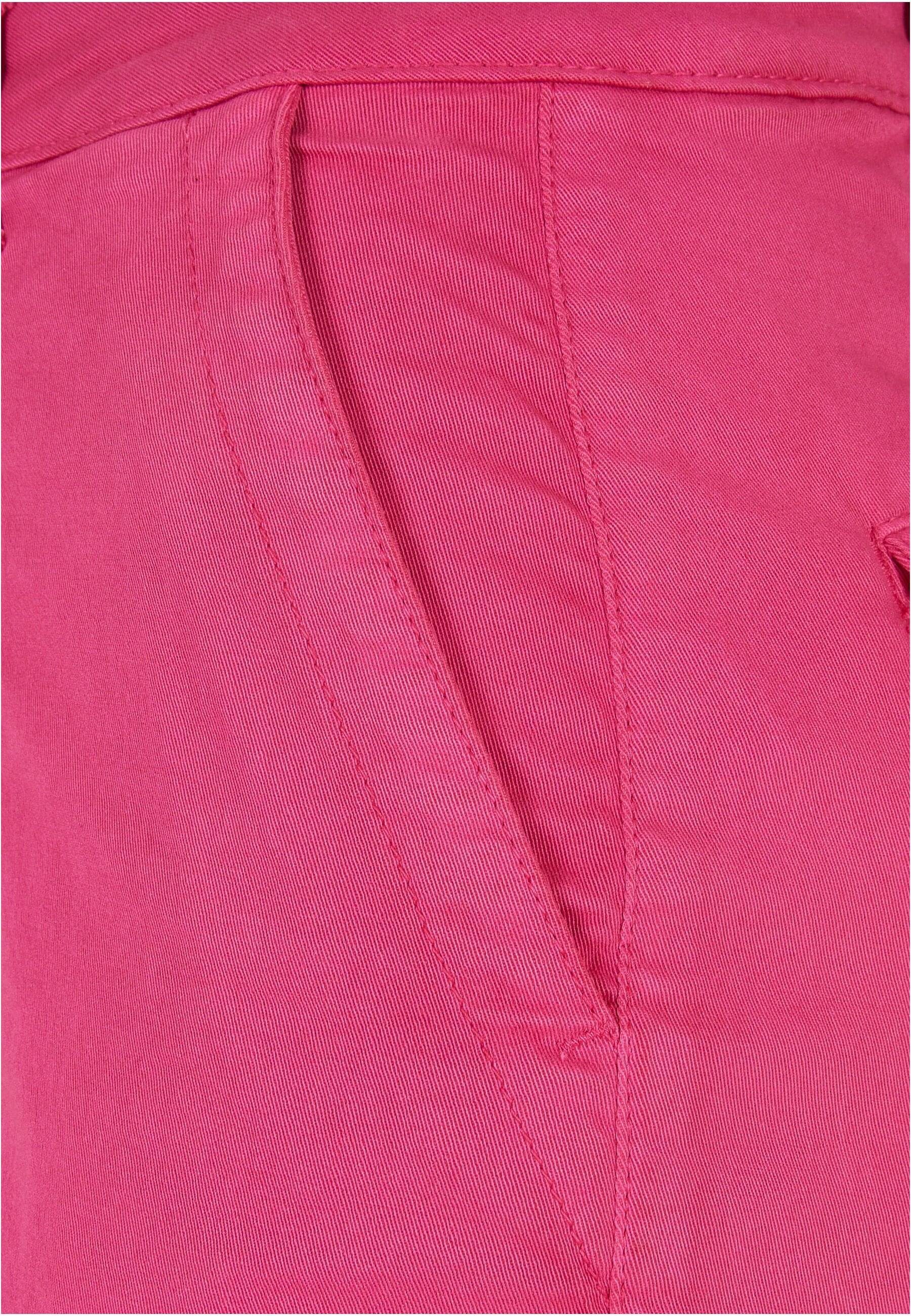 URBAN CLASSICS Stoffhose Urban Classics Damen Ladies Cotton Twill Utility Pants (1-tlg)