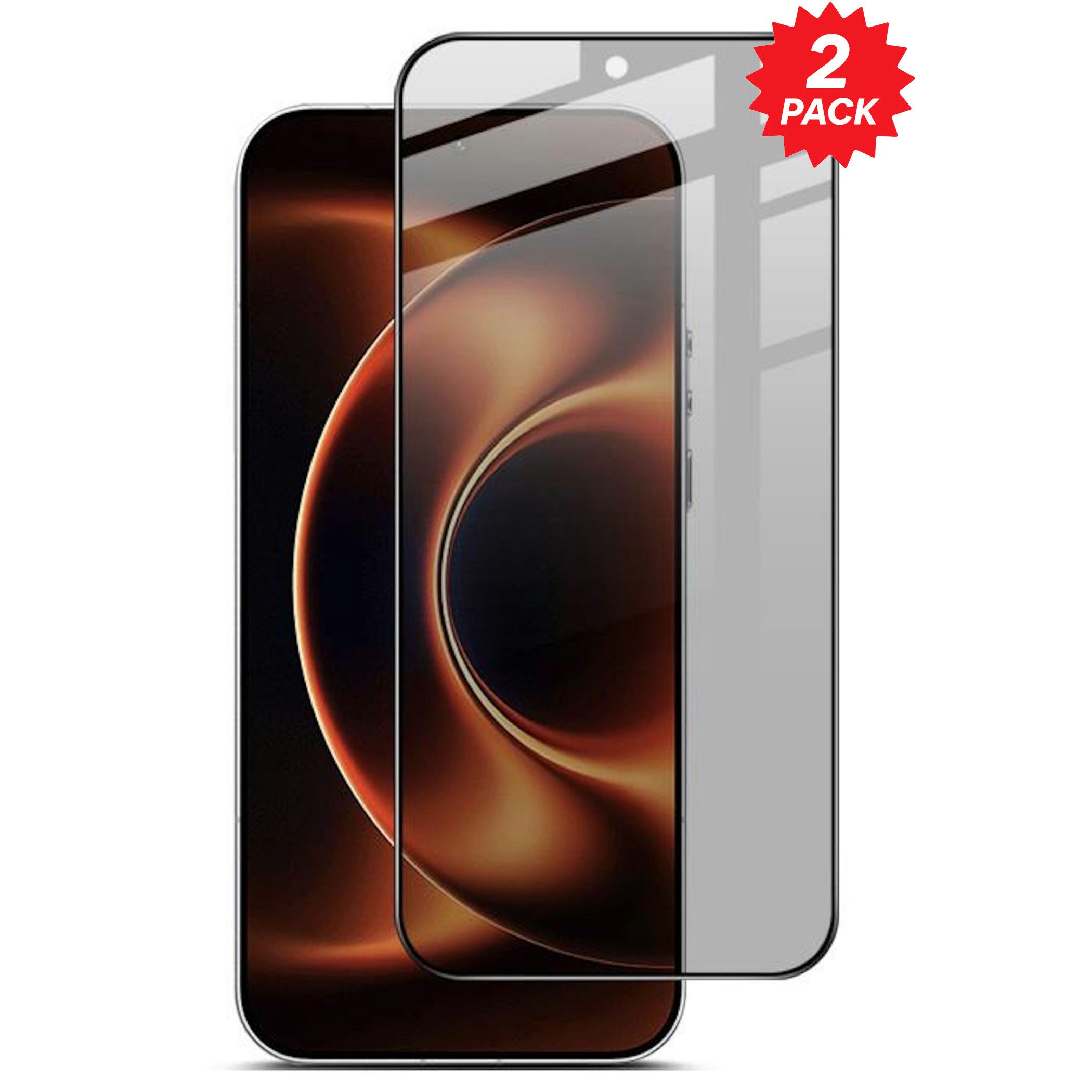 Wigento Displayschutzglas Privacy 2x für Xiaomi 17 Ultra Blickschutz 9H für Xiaomi 17 Ultra, Spar Set Privacy Display Schutz Glas