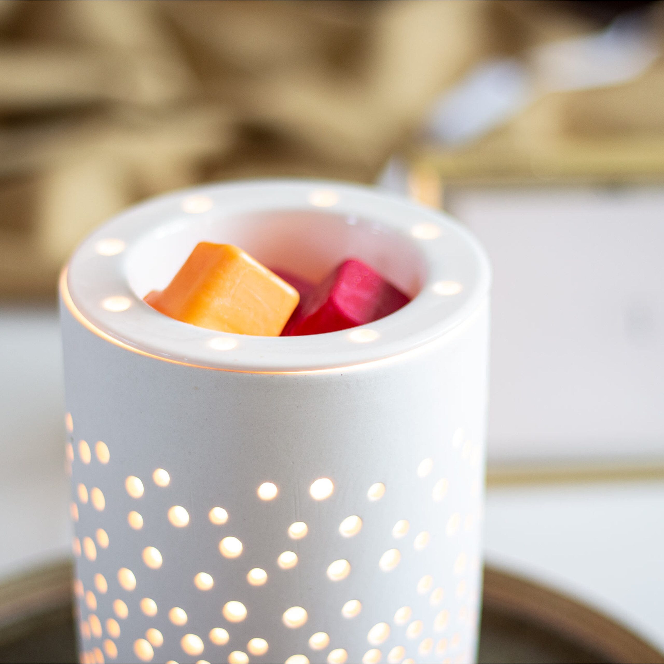 Candle BROTHERS Duftlampe Elektrischer Wachsbrenner Keramik