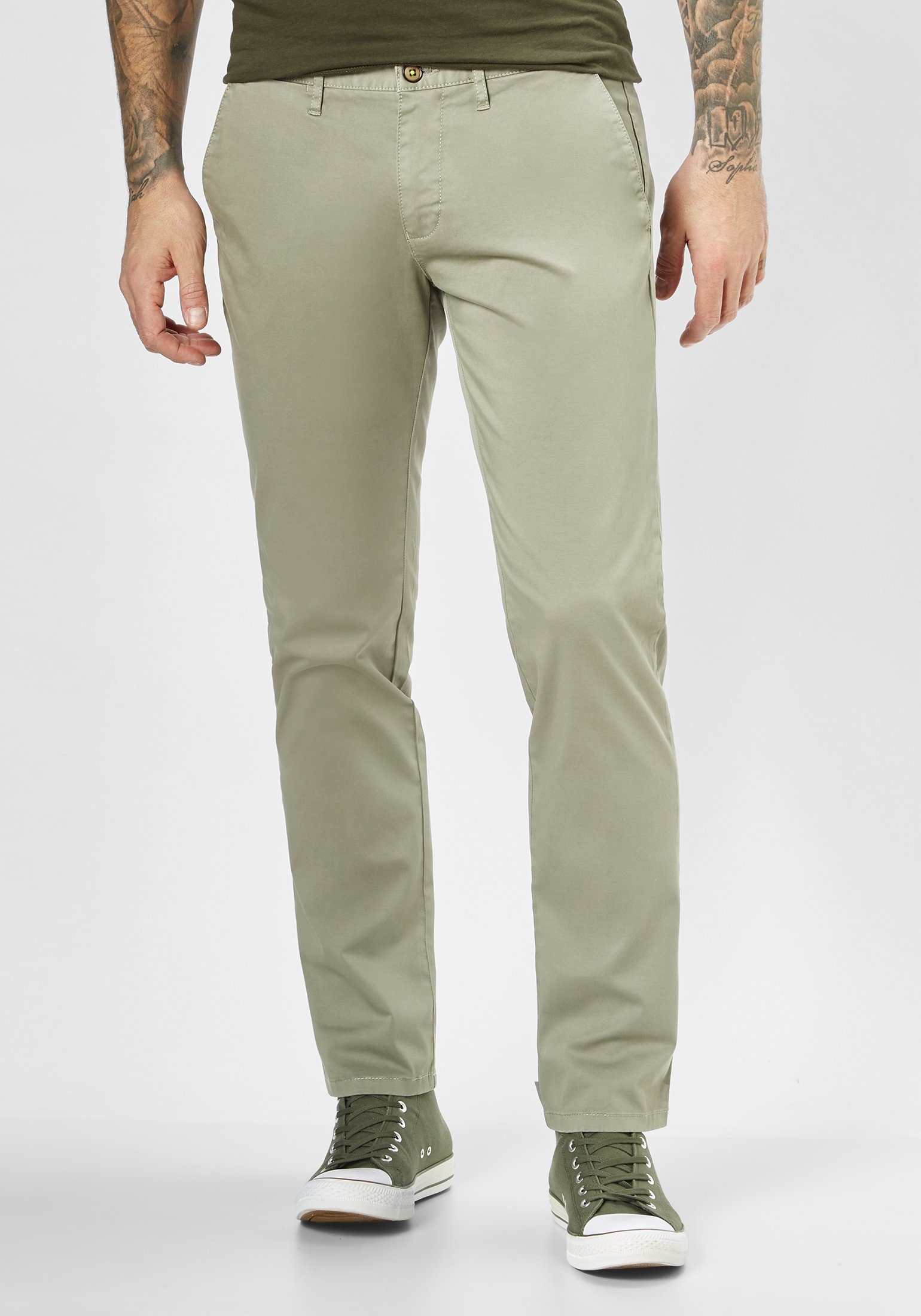 Stretch Redpoint Jasper navy Slim-Fit ganzjahres-Chino mit Chinohose