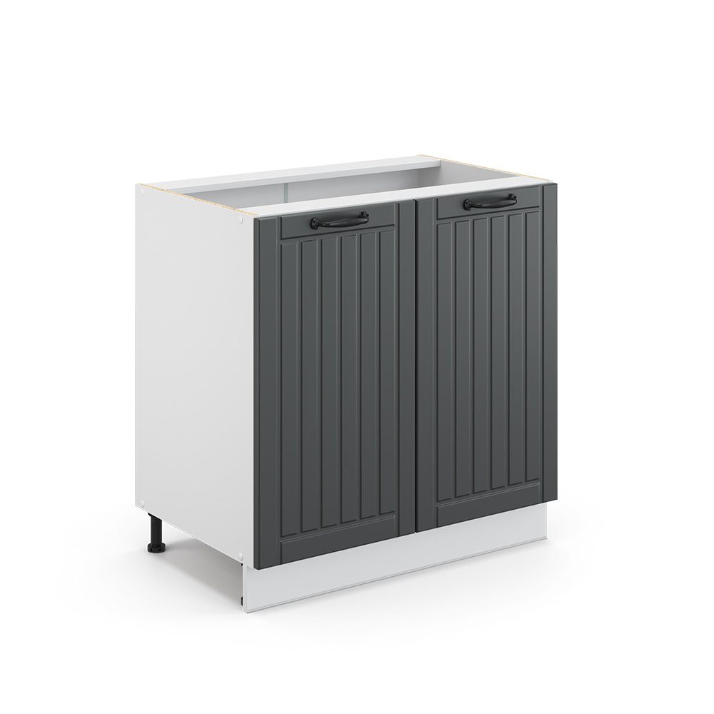 Vicco Midischrank Fame-Line, Anthrazit/Weiß, 80 x günstig online kaufen