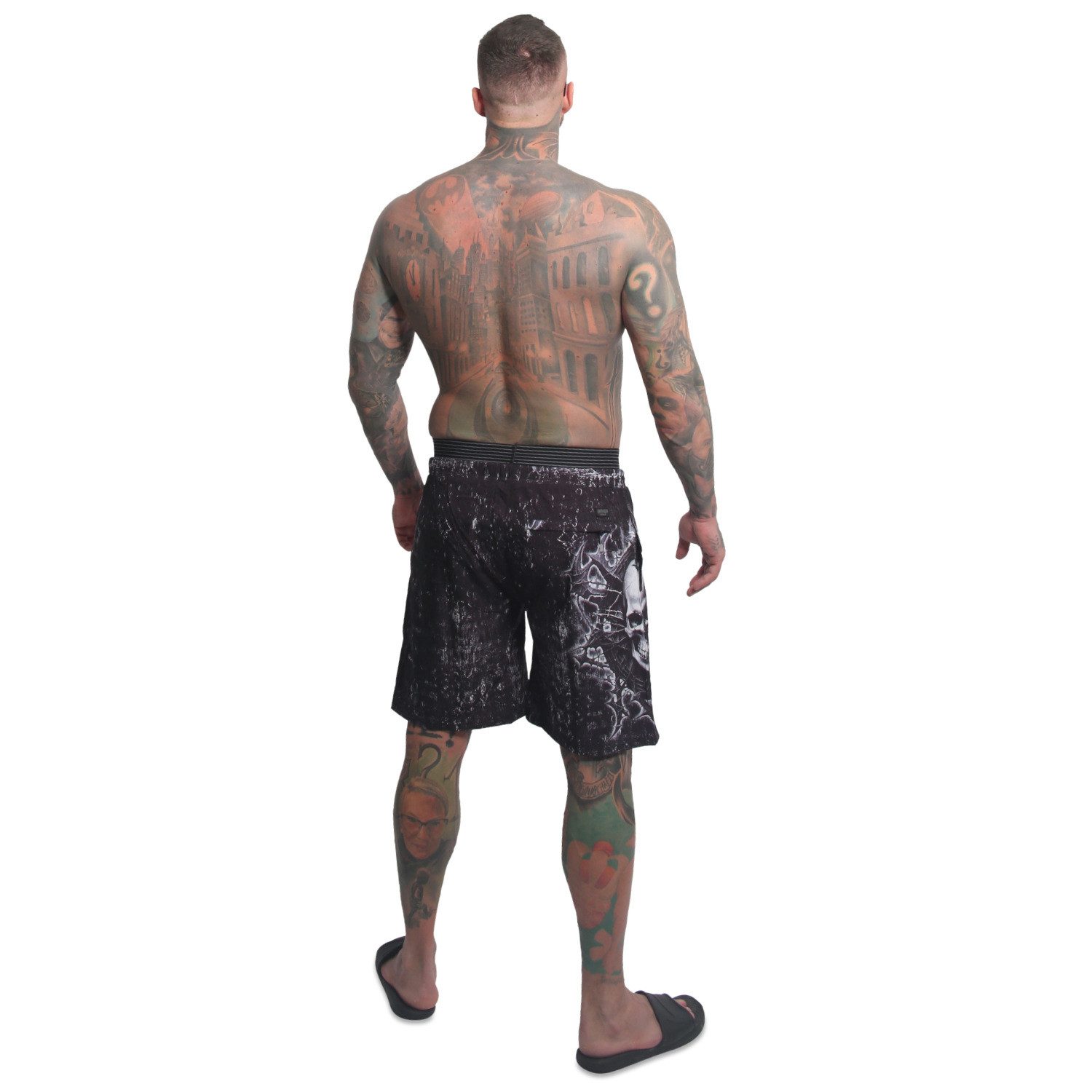 YAKUZA Boardshorts Ahole mit Doppelbund