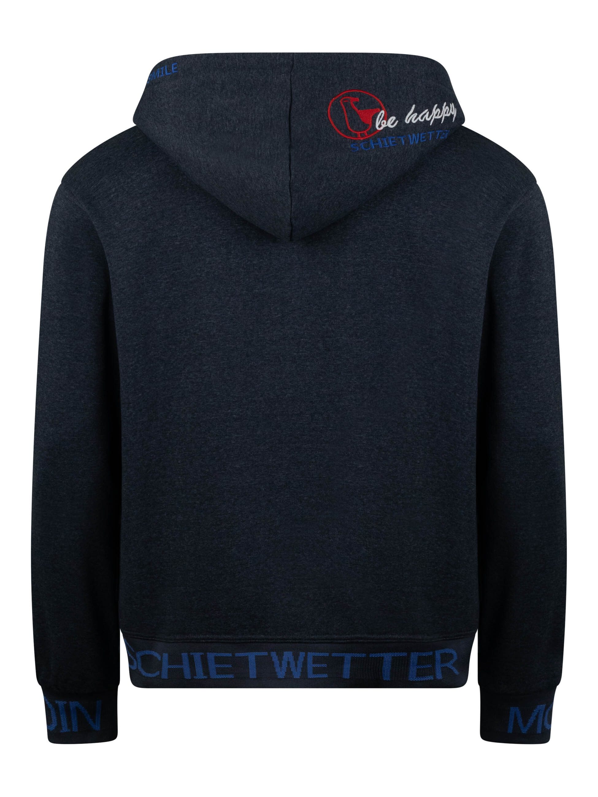 Schietwetter Sweatjacke Herren Sweatjacke "Justus Jellyfish" günstig online kaufen