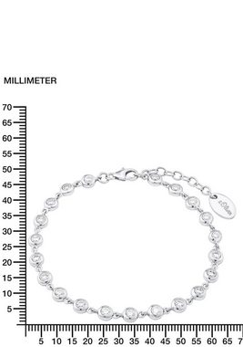 s.Oliver Silberarmband 2024229, mit Zirkonia (synth)