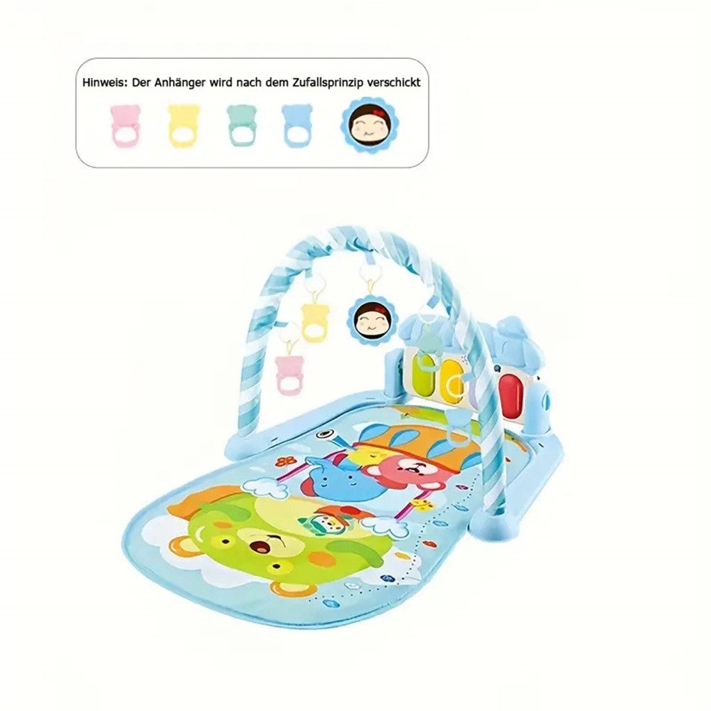 RefinedFlare Lernspielzeug Baby-Pedal-Klavier-Spielzeug, Musik-Fitness-Spielmatte, Geeignet für Liegeaktivitäten von Neugeborenen