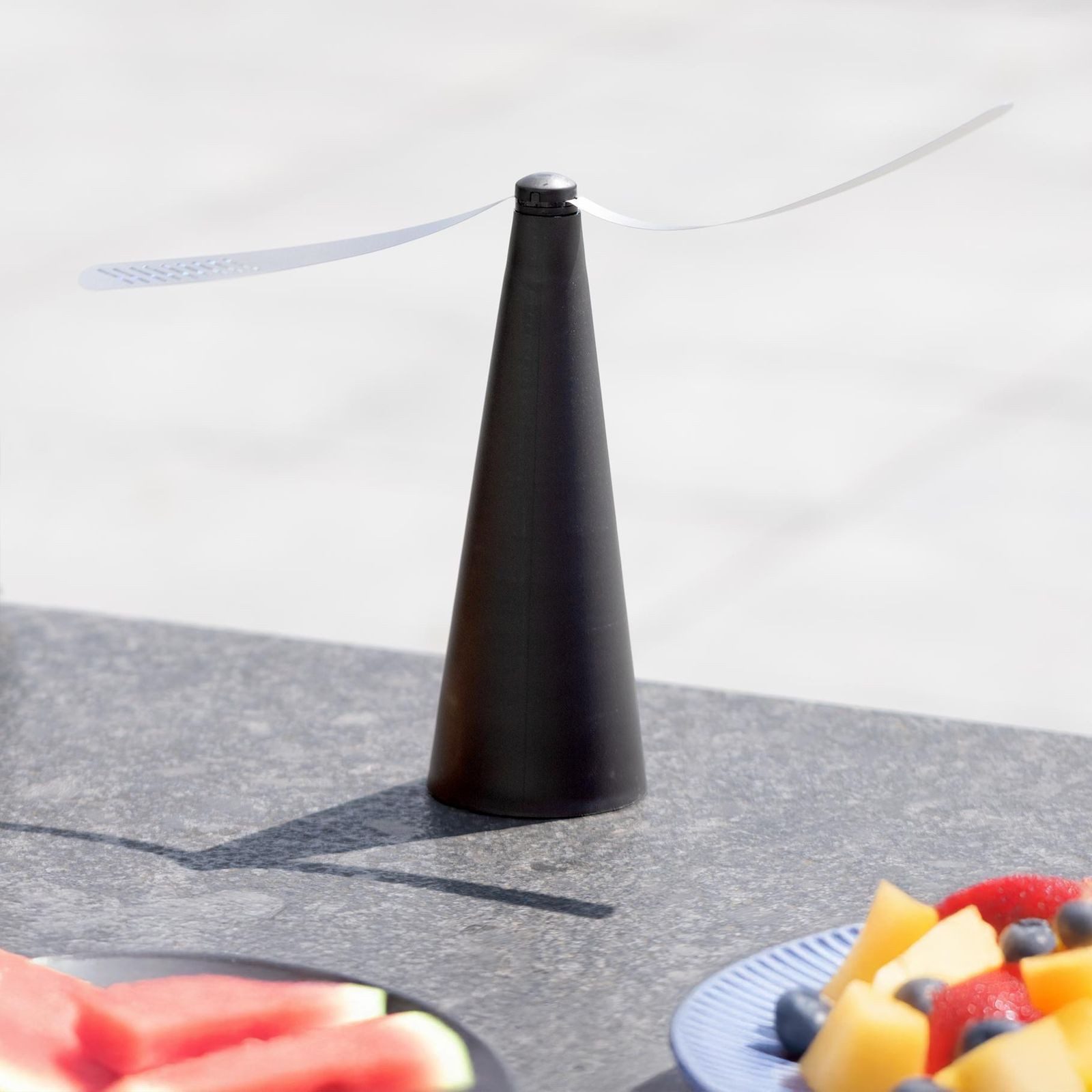 Gravidus Insektenabwehrgerät Insektenventilator 2‑Flügel schwarz geräuschar günstig online kaufen