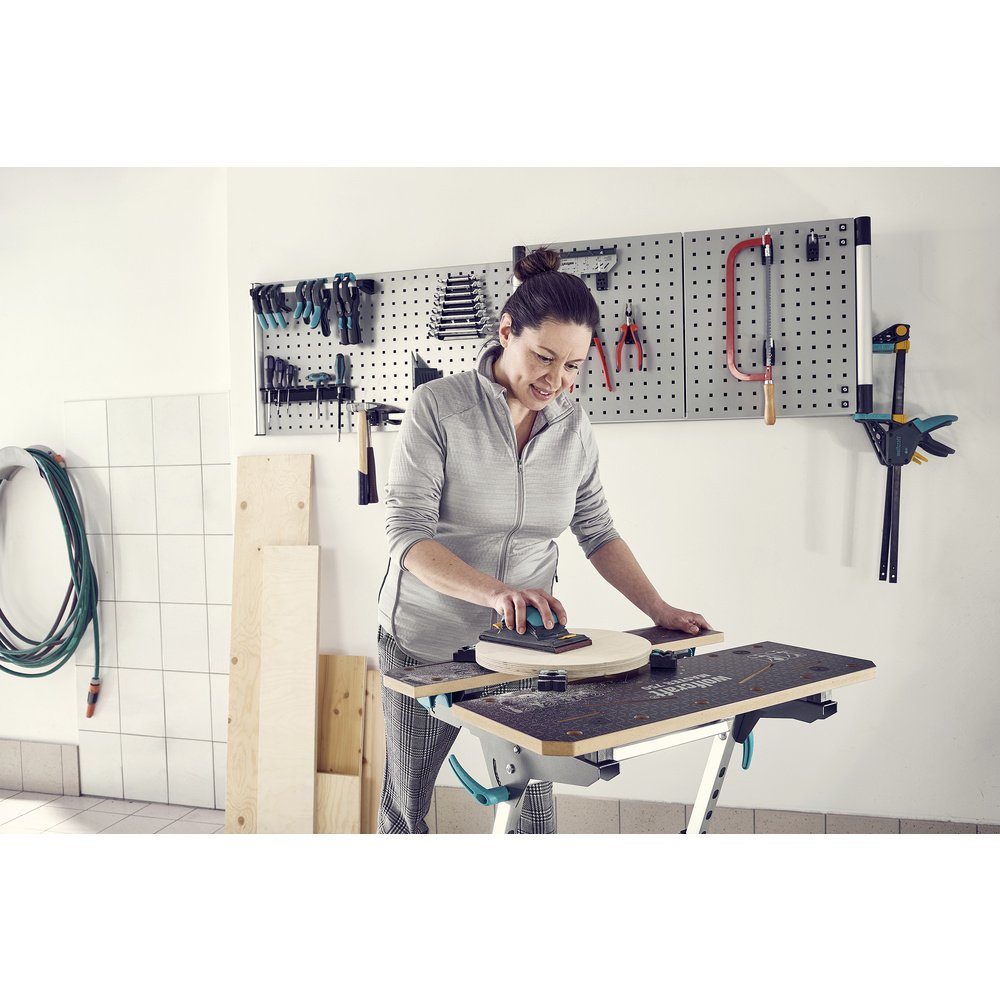Wolfcraft Arbeitstisch Wolfcraft 6871000 Spann- und Maschinentisch MASTER 750 ERGO 13.2 kg S
