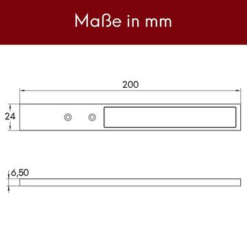 kalb LED Unterbauleuchte Unterbauleuchte SLIM CCT mit Farbwechsel- und Dimmfunktion, 1er SET