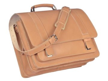 Ruitertassen Aktentasche Classic, 42 cm Lehrertasche mit 3 Fächern, Schultasche, rustikales Leder