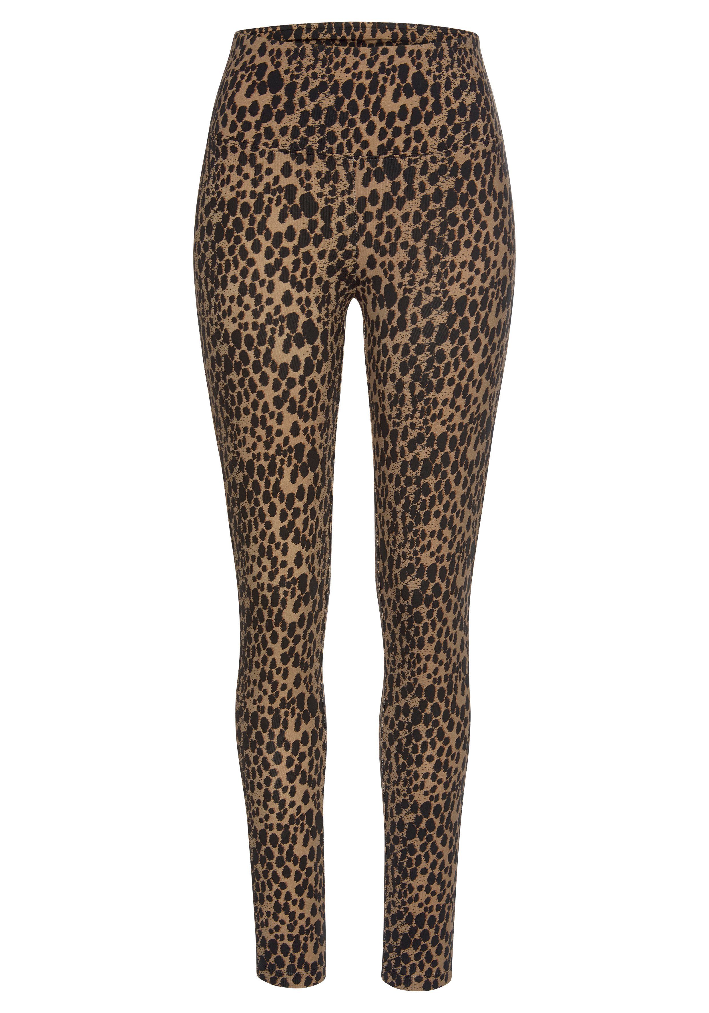 Buffalo Leggings, mit Leoprint günstig online kaufen
