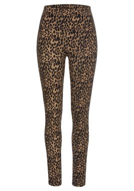 Buffalo Leggings mit Leoprint