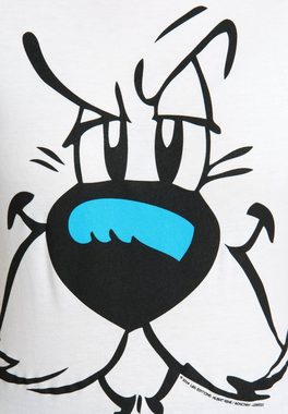 LOGOSHIRT T-Shirt Idefix - Faces - Asterix mit Retro-Print