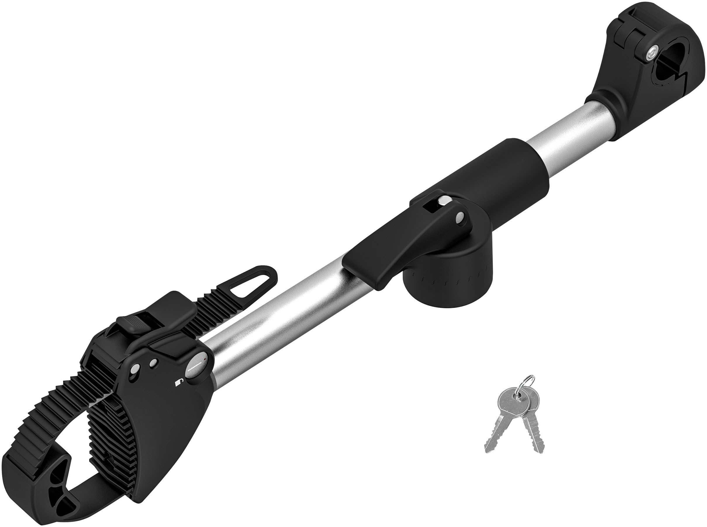 EUFAB Fahrradträger-Rahmenhalter Verstellbarer Strap-Rahmenhalter 40cm