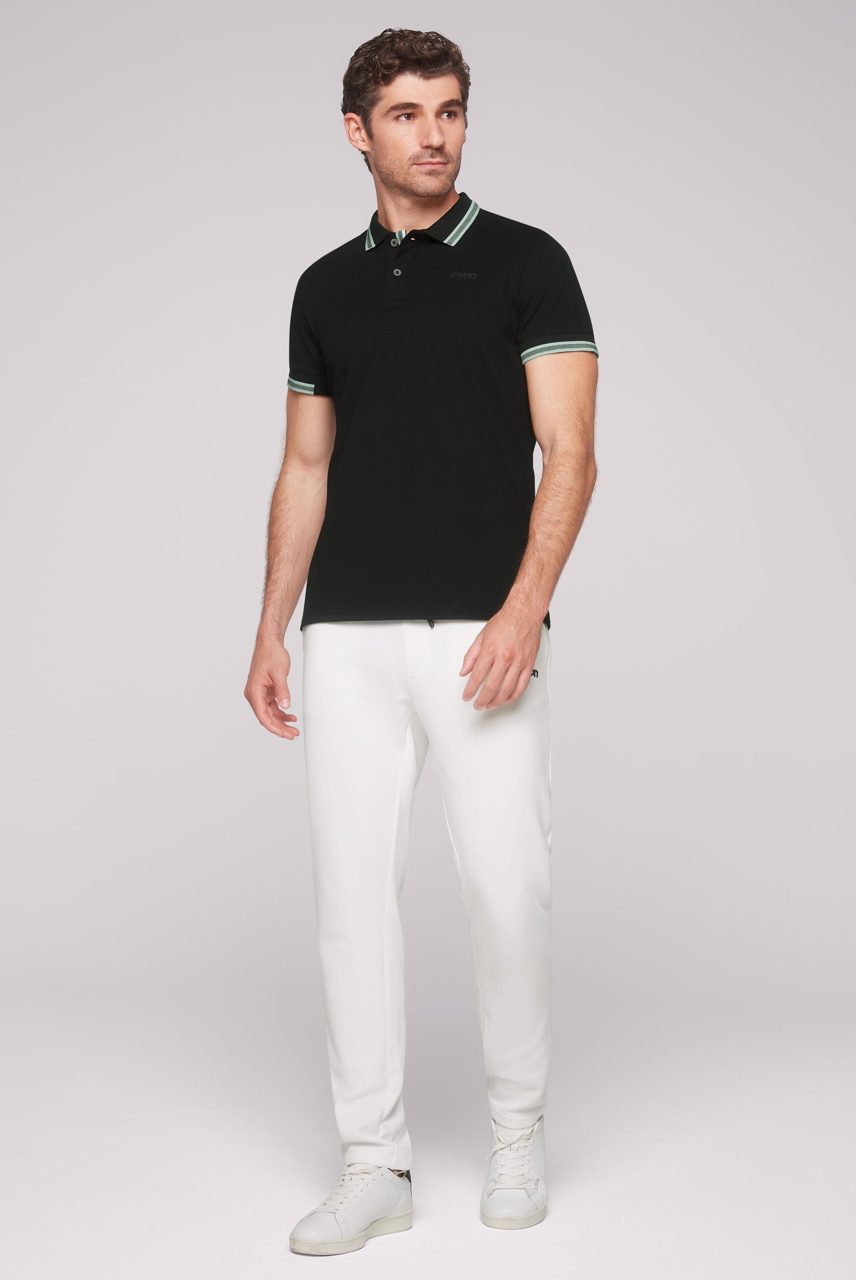 CMPD Poloshirt mit Baumwolle