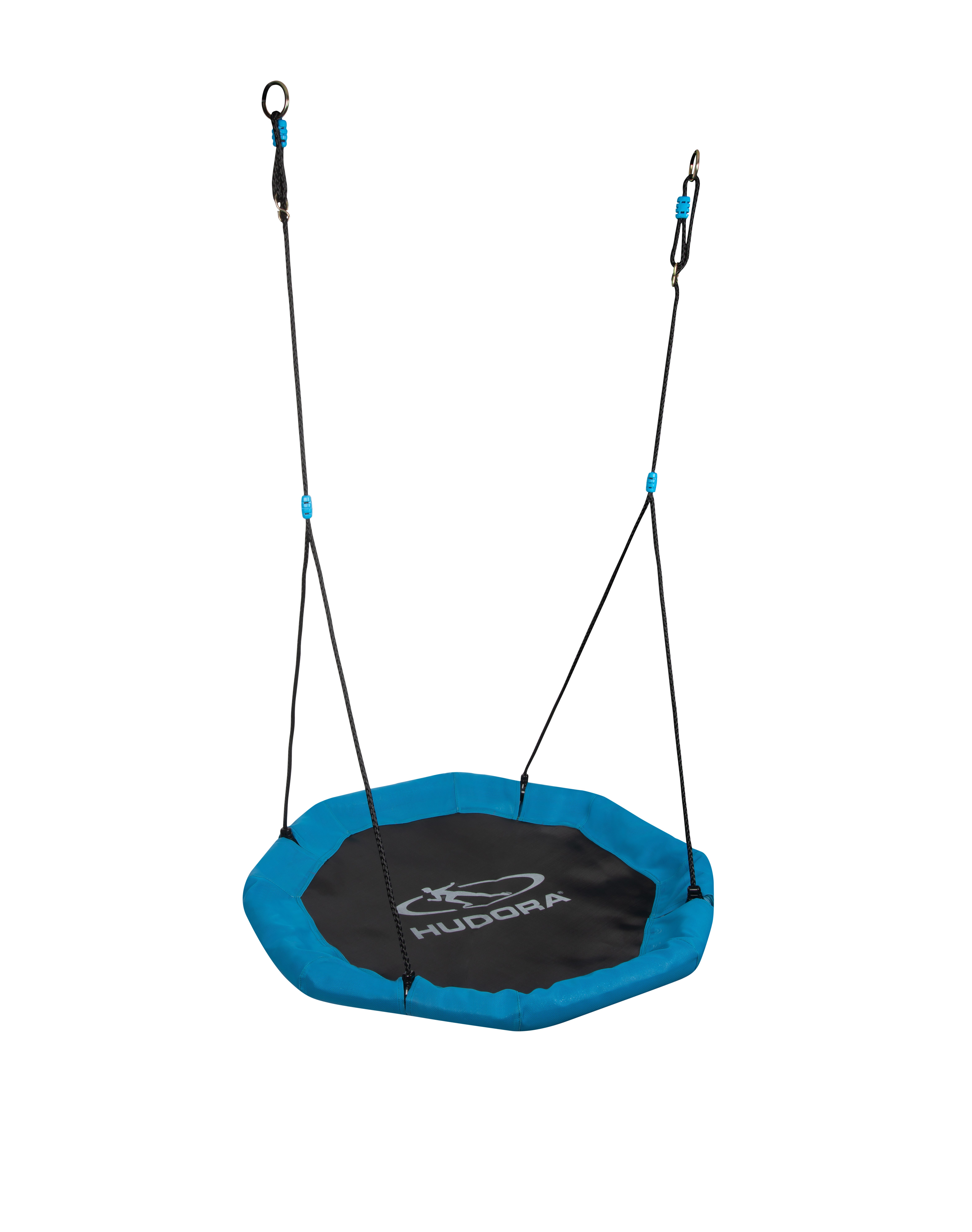 Hudora Nestschaukel Octagon, Tellerschaukel für Kinder und Erwachsene max. 120 kg