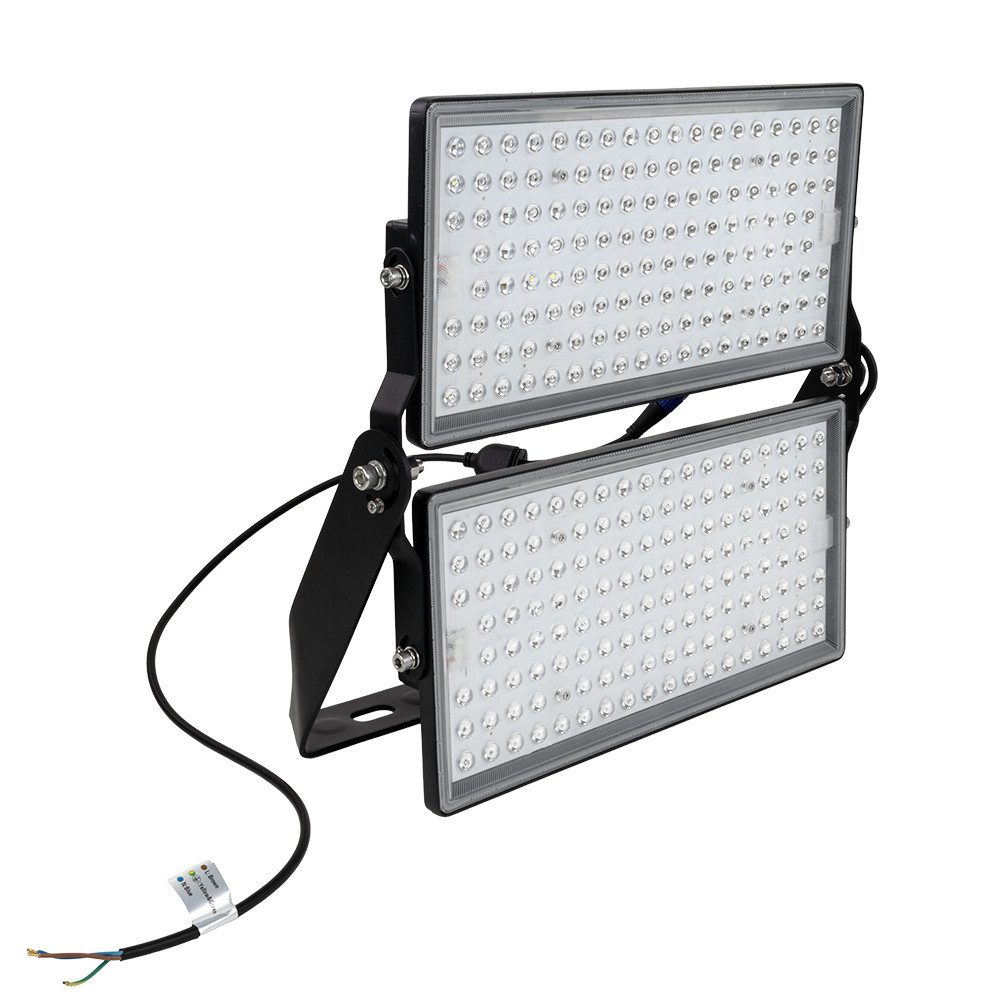 LUXULA LED Flutlichtstrahler LUXULA LED-Fluter 500W 5000K Neutralweiß LED Flutlichtstrahler Schwarz, LED fest integriert, Neutralweiß