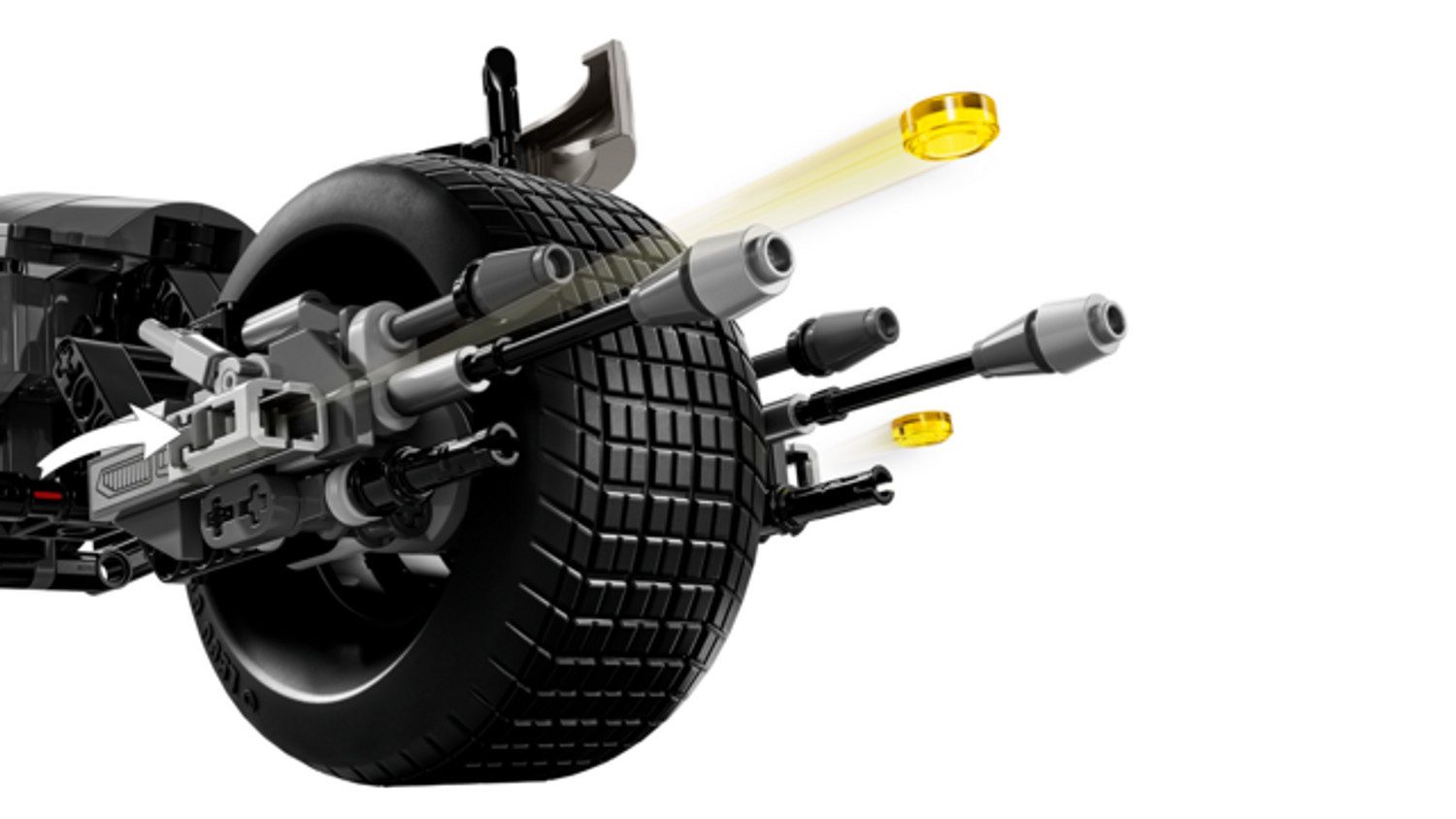 LEGO® DC Batman Baufigur mit dem Batpod Konstruktionsspielsteine, (Batman Baufigur mit dem Batpod, Klemmbausteine), Made in Europe