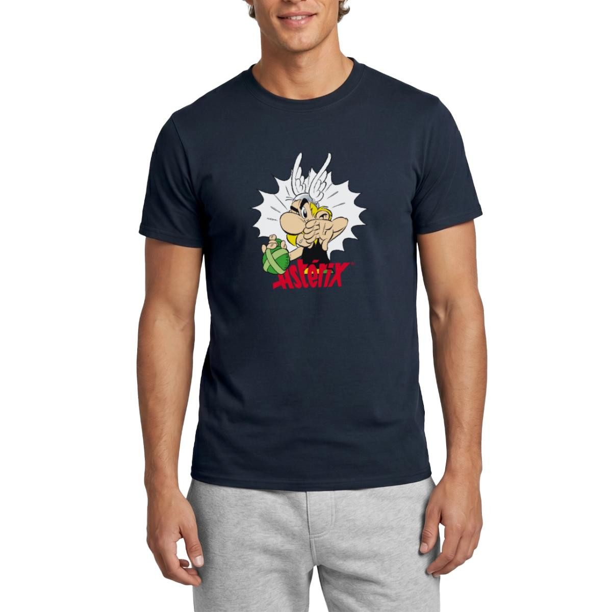 Spreadshirt T-Shirt Asterix & Obelix Weg Von Meinem Zaubertrank Männer T-Shirt (1-tlg)
