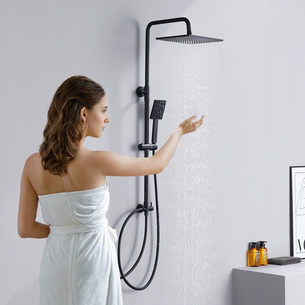 DERW MAX Duschsystem mit Handbrause Flexible günstig online kaufen