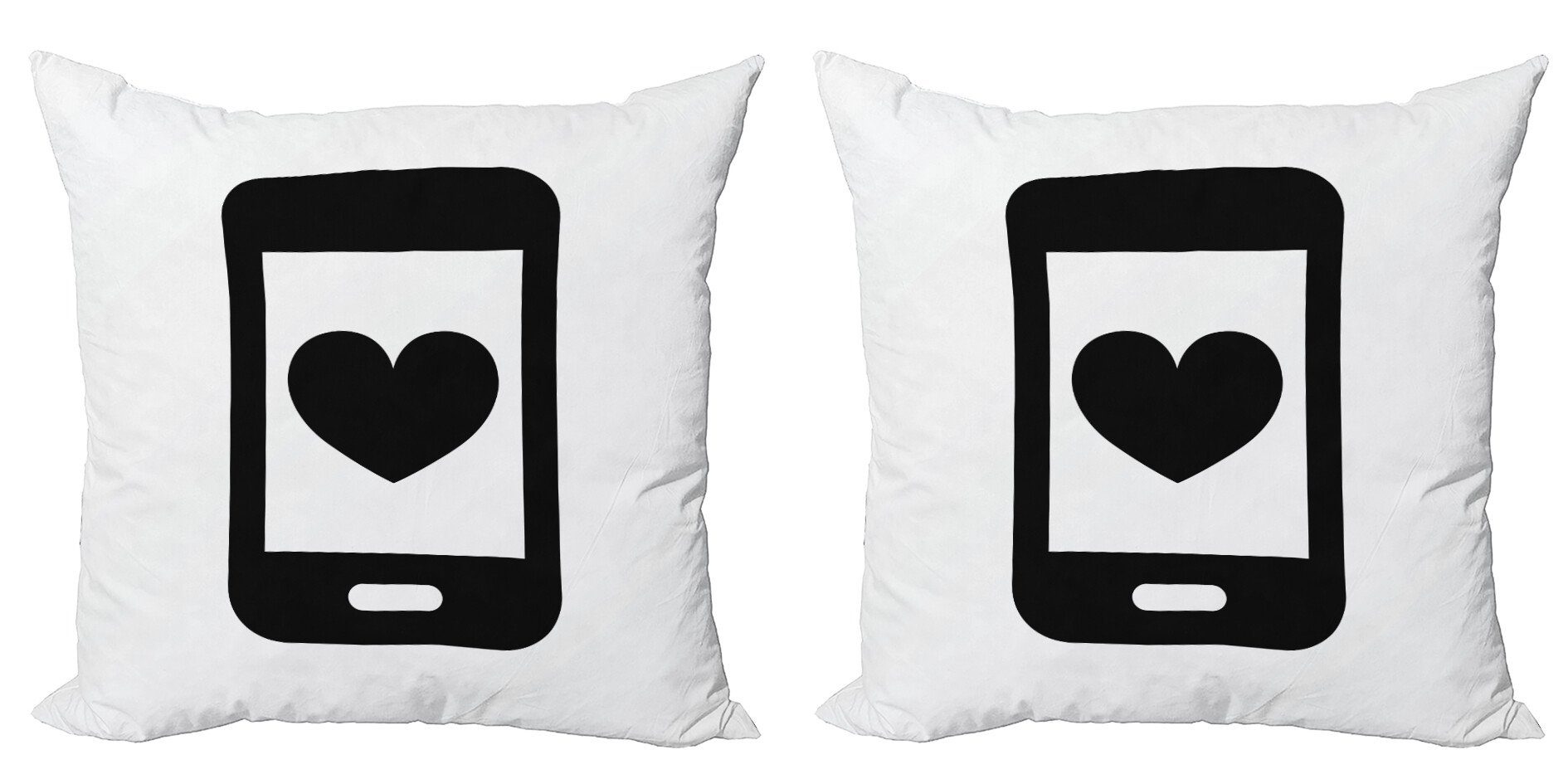 Kissenbezüge Modern Entwurf (2 Ruf Accent Mama Doppelseitiger Smartphone Digitaldruck, Abakuhaus Stück)