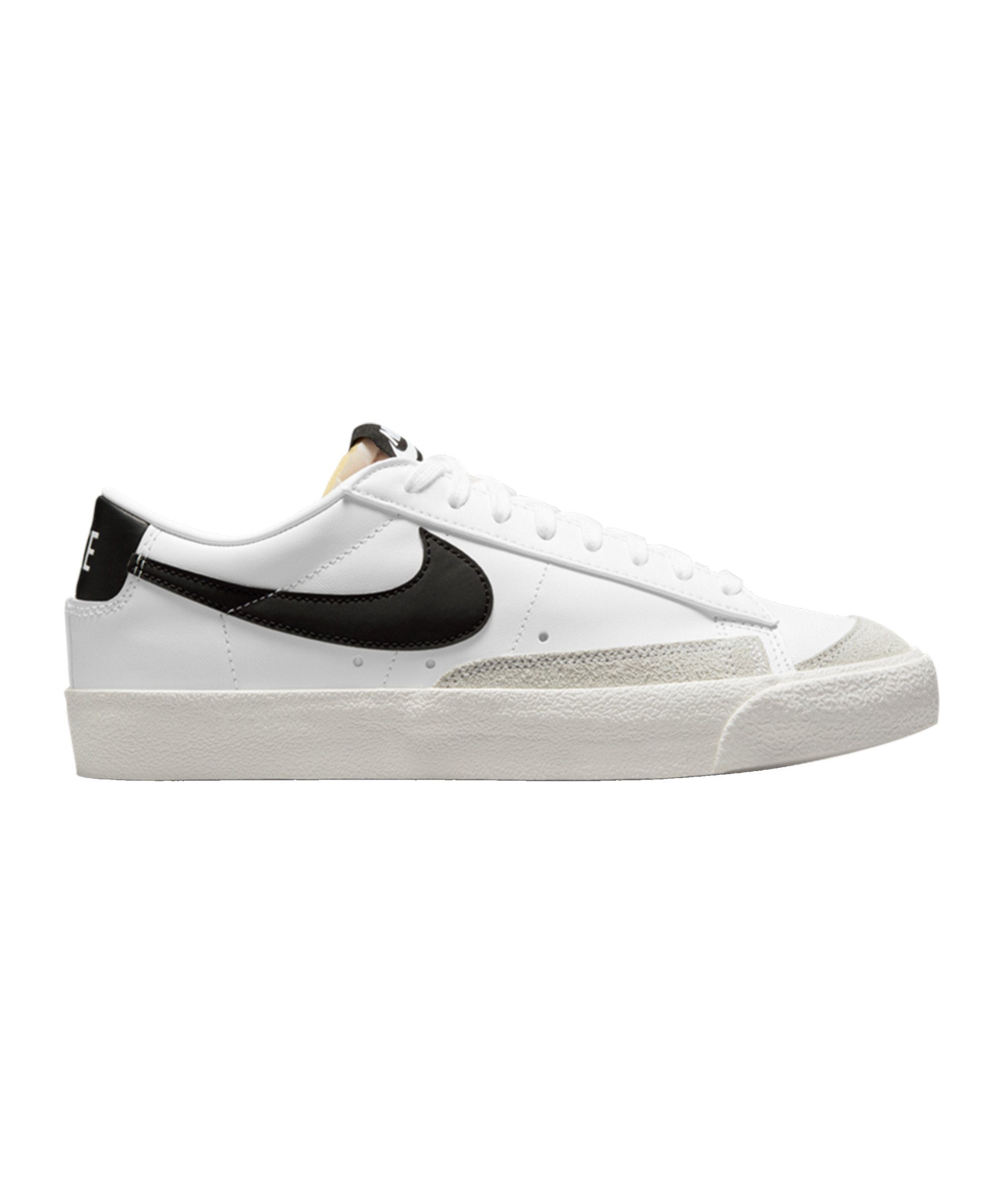 Nike Sportswear Blazer Low 77 Damen Sneaker weissschwarzbeige | Sneaker