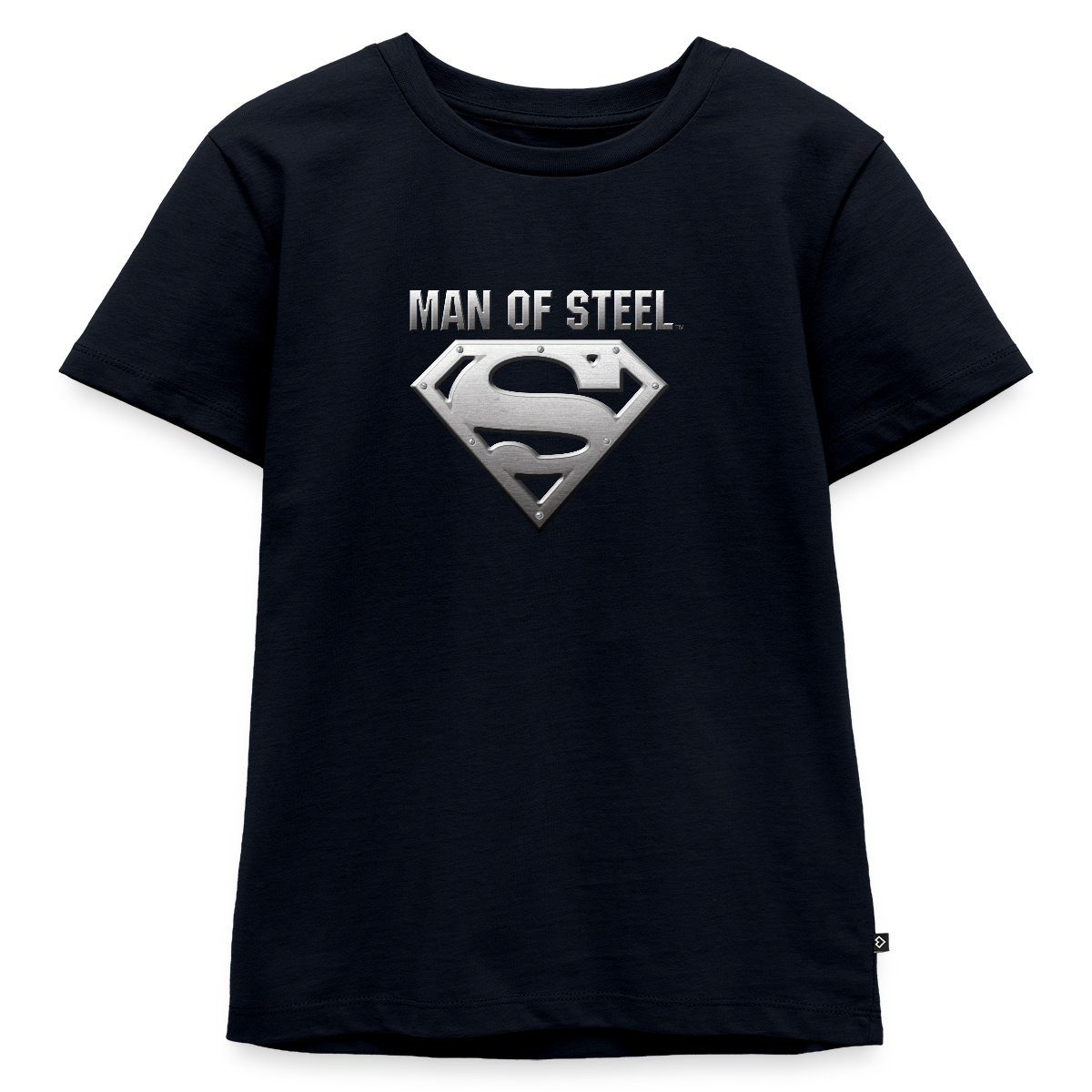 T-Shirt DC Comics Superman Logo Man Of Steel Kinder Premium T-Shirt
