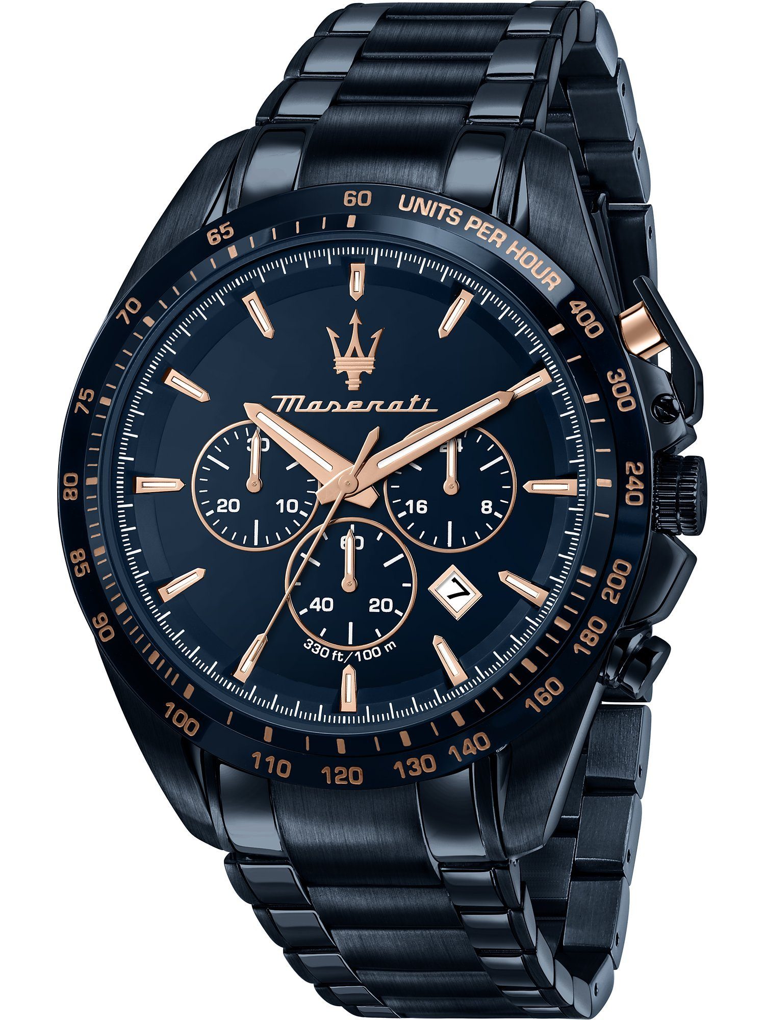 MASERATI Chronograph Maserati Herren-Uhren Analog Quarz