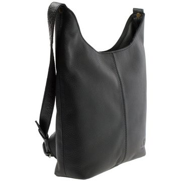 LECONI Umhängetasche mittlere Handtasche Schultertasche Damentasche Leder LE0072