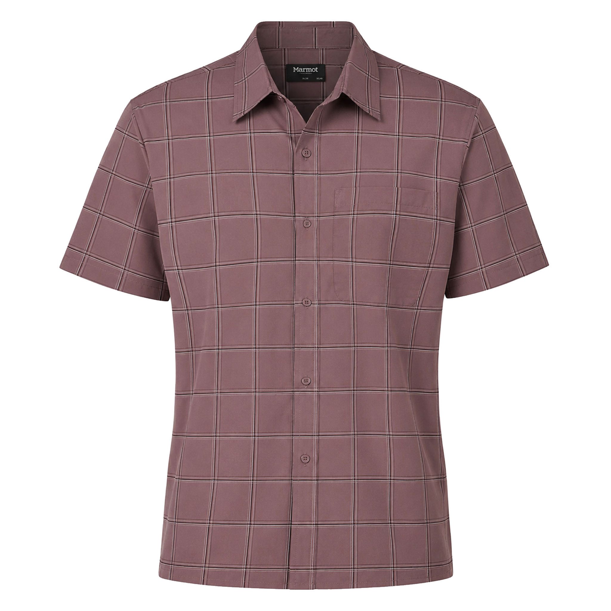 Marmot Outdoorbluse AirExchange UPF 40 Novelty Short-Sleeve mit praktischer Brusttasche