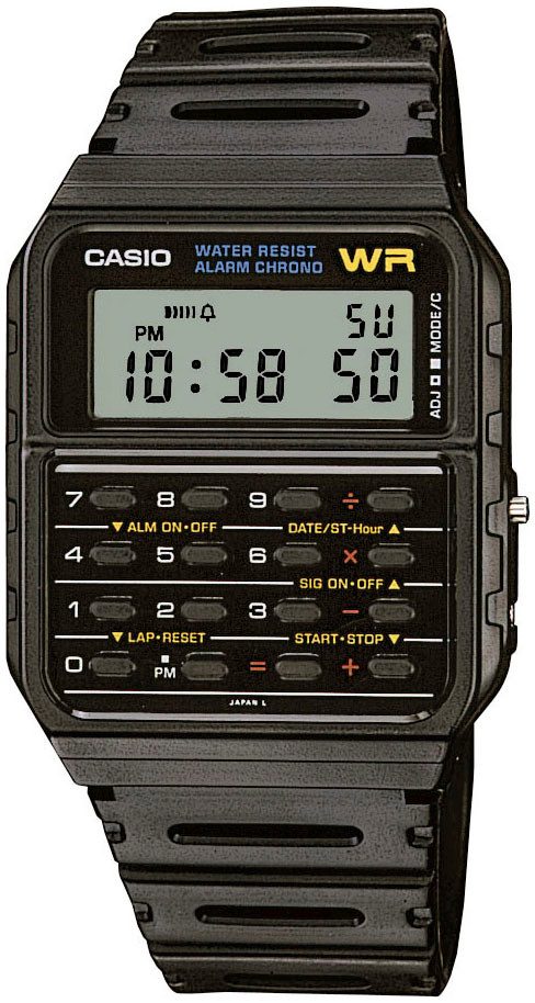 CASIO VINTAGE Chronograph CA-53W-1ER, Quarzuhr, Armbanduhr, günstig online kaufen