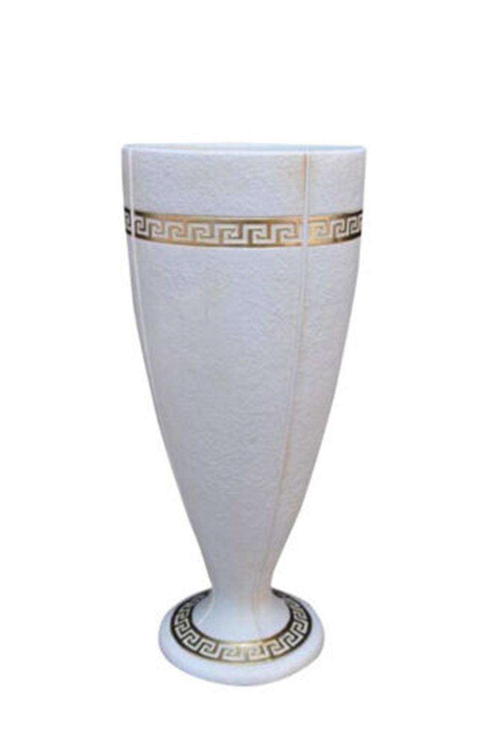 JVmoebel Skulptur XXL Big Vase Design Medusa Antik Stil Blumen Vasen Raum Deko 0871