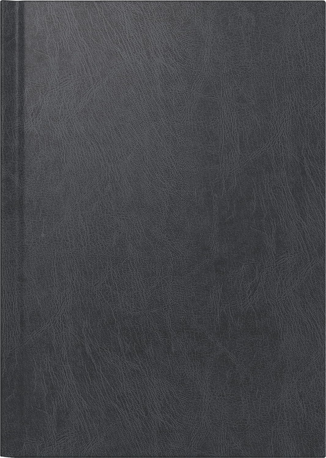 BRUNNEN Buchkalender BRUNNEN Buchkalender Mod. 795 2026, A5, Kunststoff, schwarz