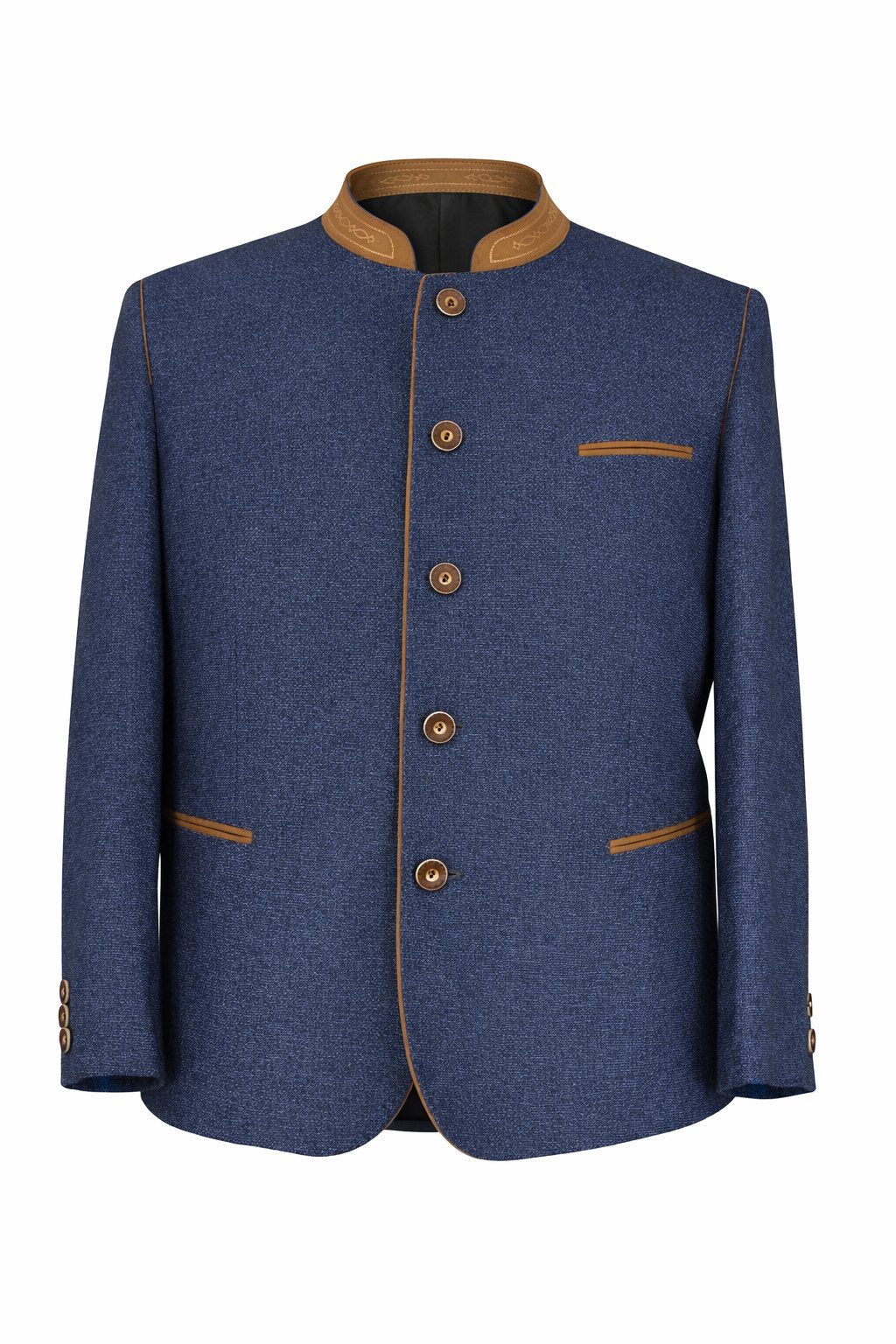 Weis Trachtenjacke Erding C Trachtensacko Blau
