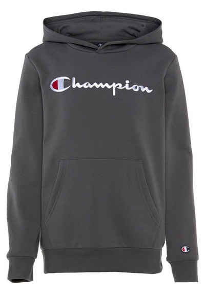 Champion Sweatshirt Classic Hooded Sweatshirt large Logo - für Kinder