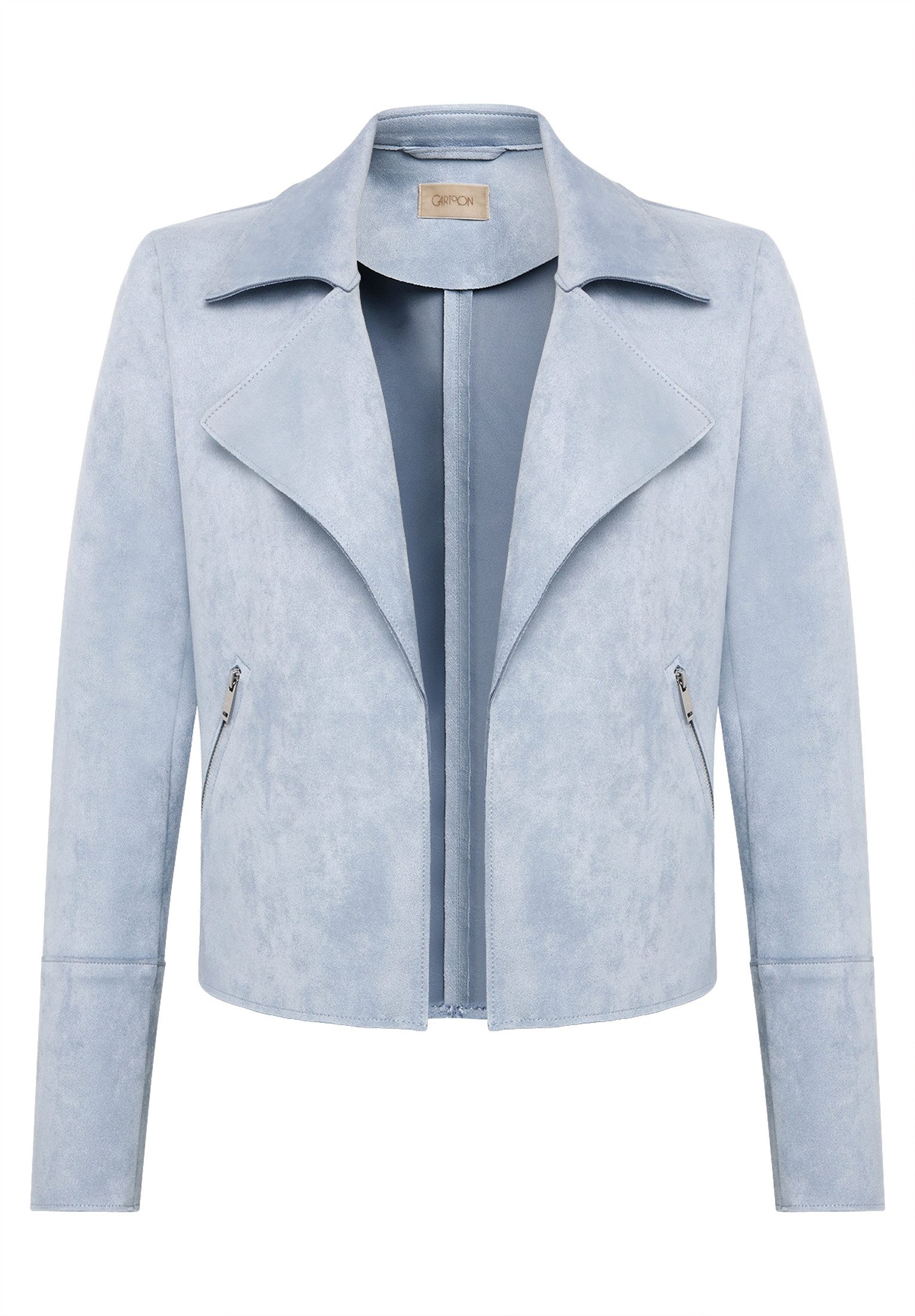 Cartoon Jackenblazer Damen mit offenem Saum