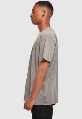 Merchcode T-Shirt Merchcode Herren Believe Front Acid Washed Heavy Oversized Tee (1-tlg)